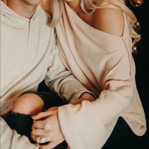 FREE PEOPLE Main Squeeze Hacci Top